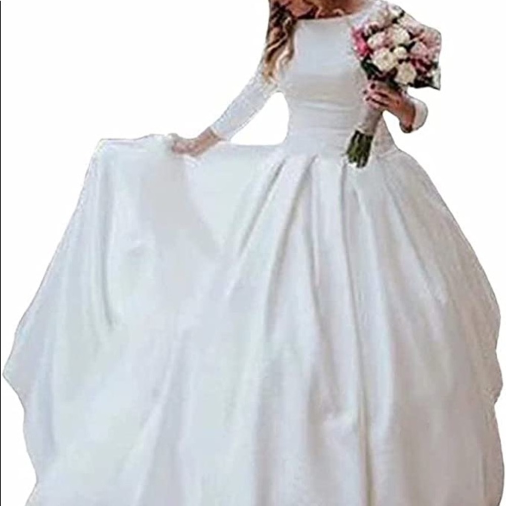 Wedding dress, white - Picture 4 of 5